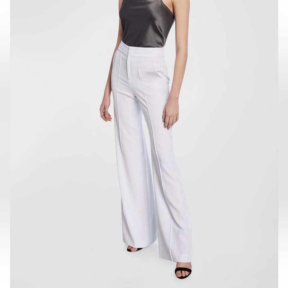 Alice + Olivia "Dylan" linen pants.